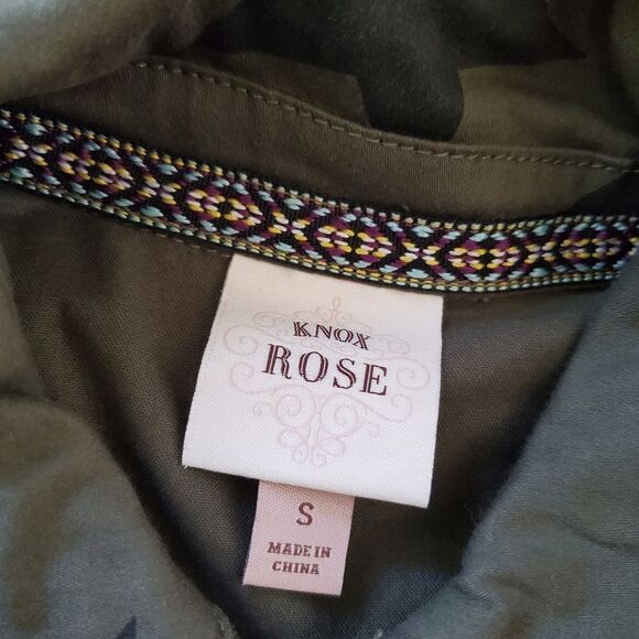 Knox Rose Lightweight Utility Jacket sz Sm - Picture 10 of 11